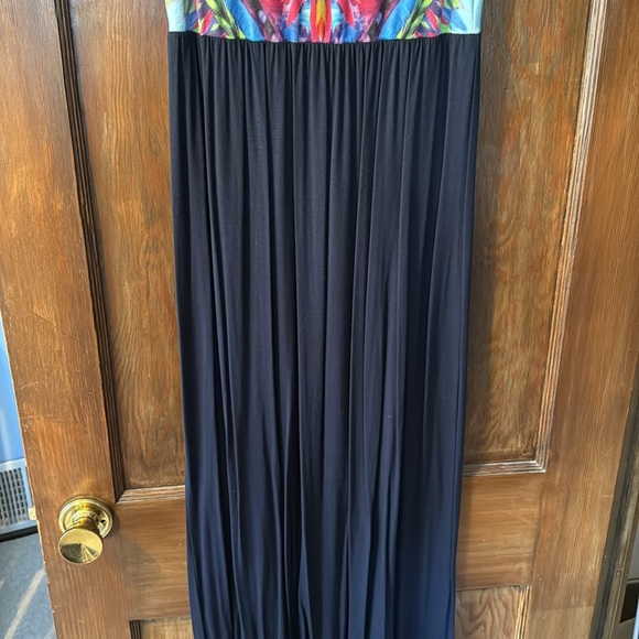 12PM by Mon Ami Multi Colored Maxi Dress - Picture 3 of 9